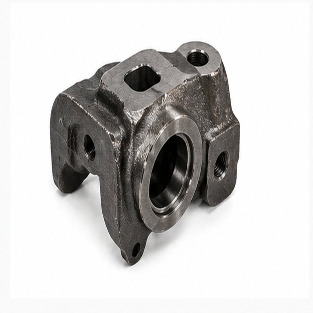 ADI casting housing block industrial machinery component